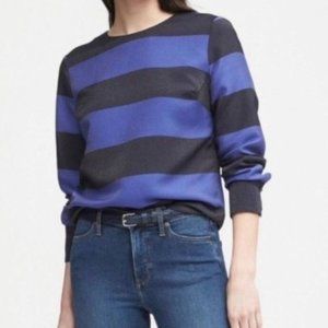 NWT Banana Republic Rugby Striped Silky Shirt
